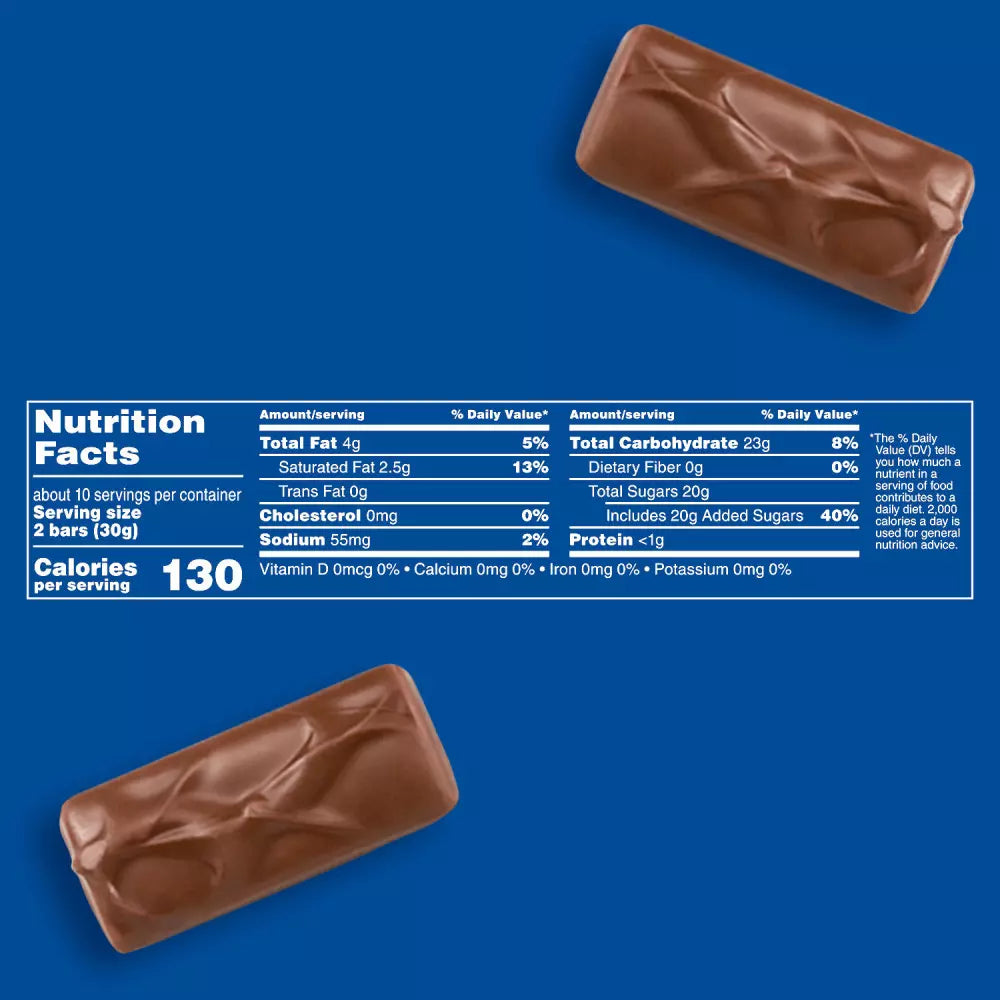 Milk Chocolate Fun Size Candy Bars