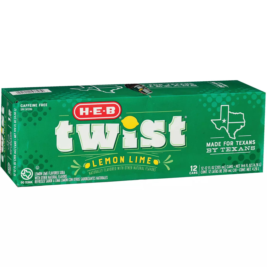 Lemon Lime Soda – 12 pk Cans