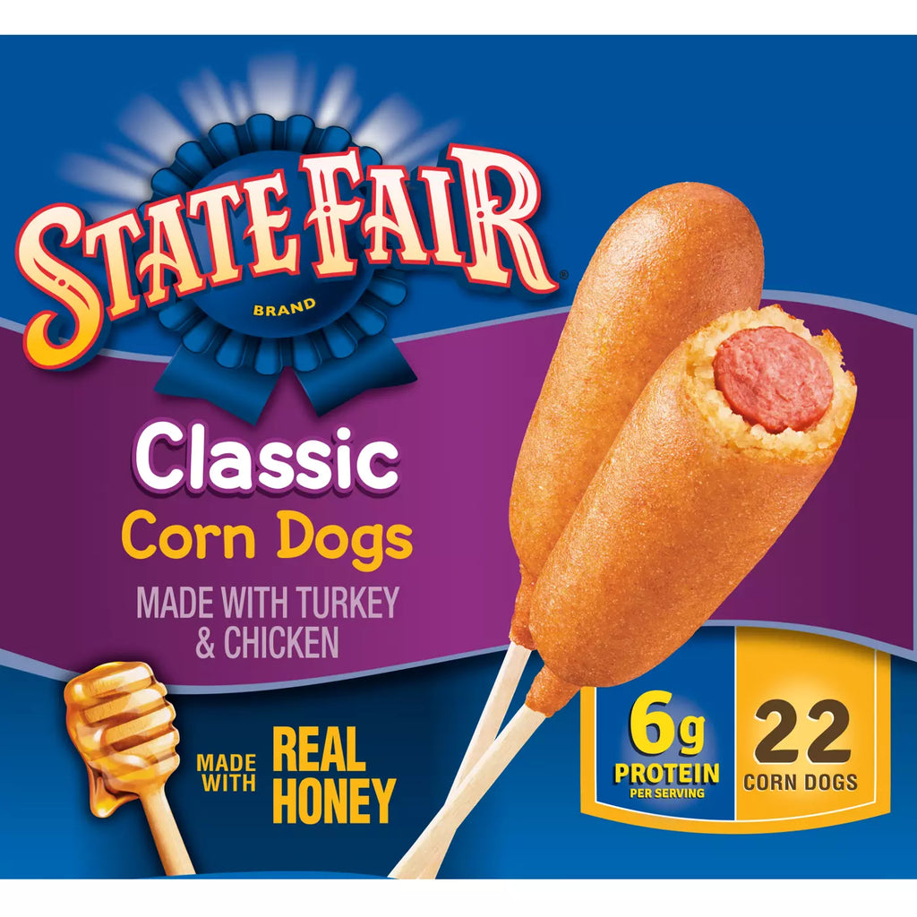 Frozen Fully Cooked Classic Corn Dogs