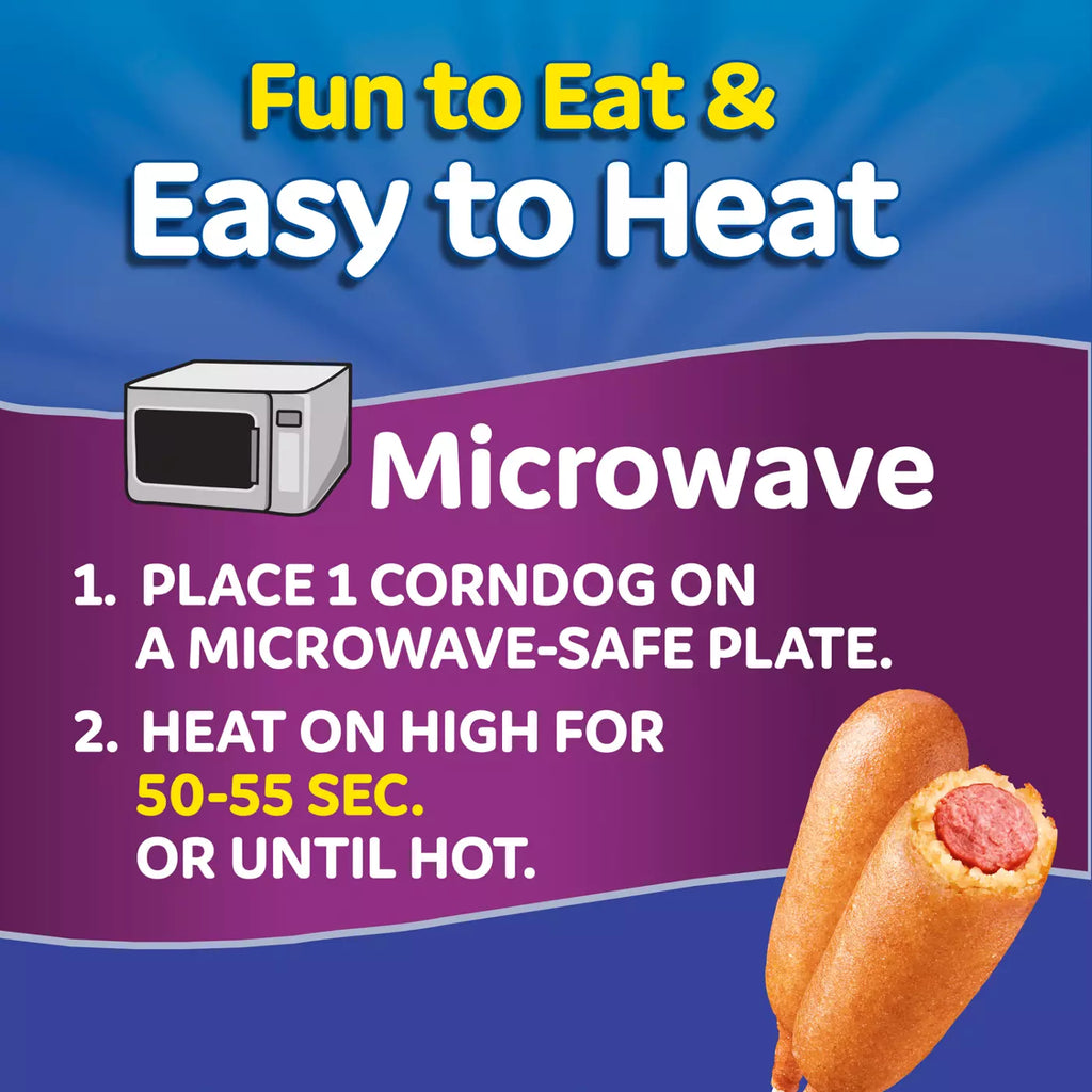 Frozen Fully Cooked Classic Corn Dogs