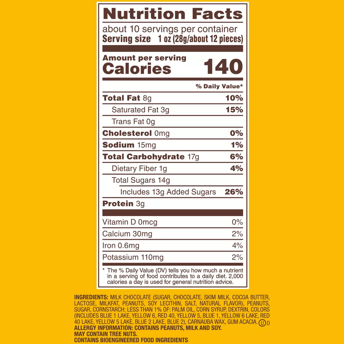 Peanut Milk Chocolate Candy – Sharing Size