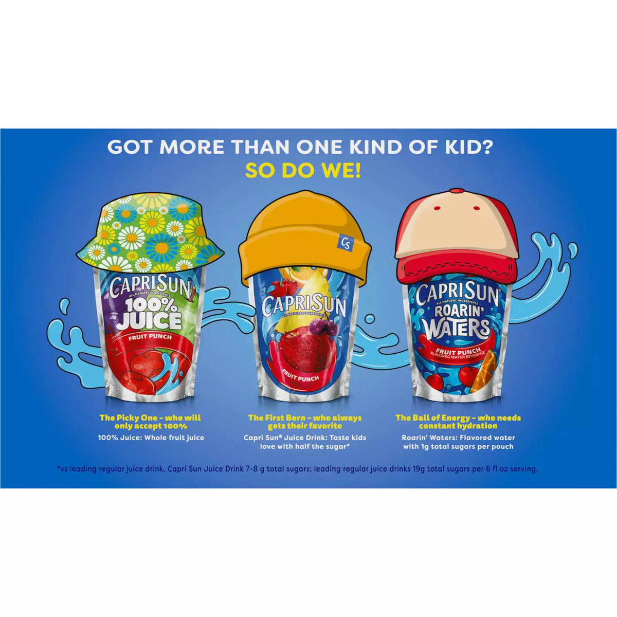 Capri Sun 100% Fruit Punch Juice Blend 10 pk Pouches