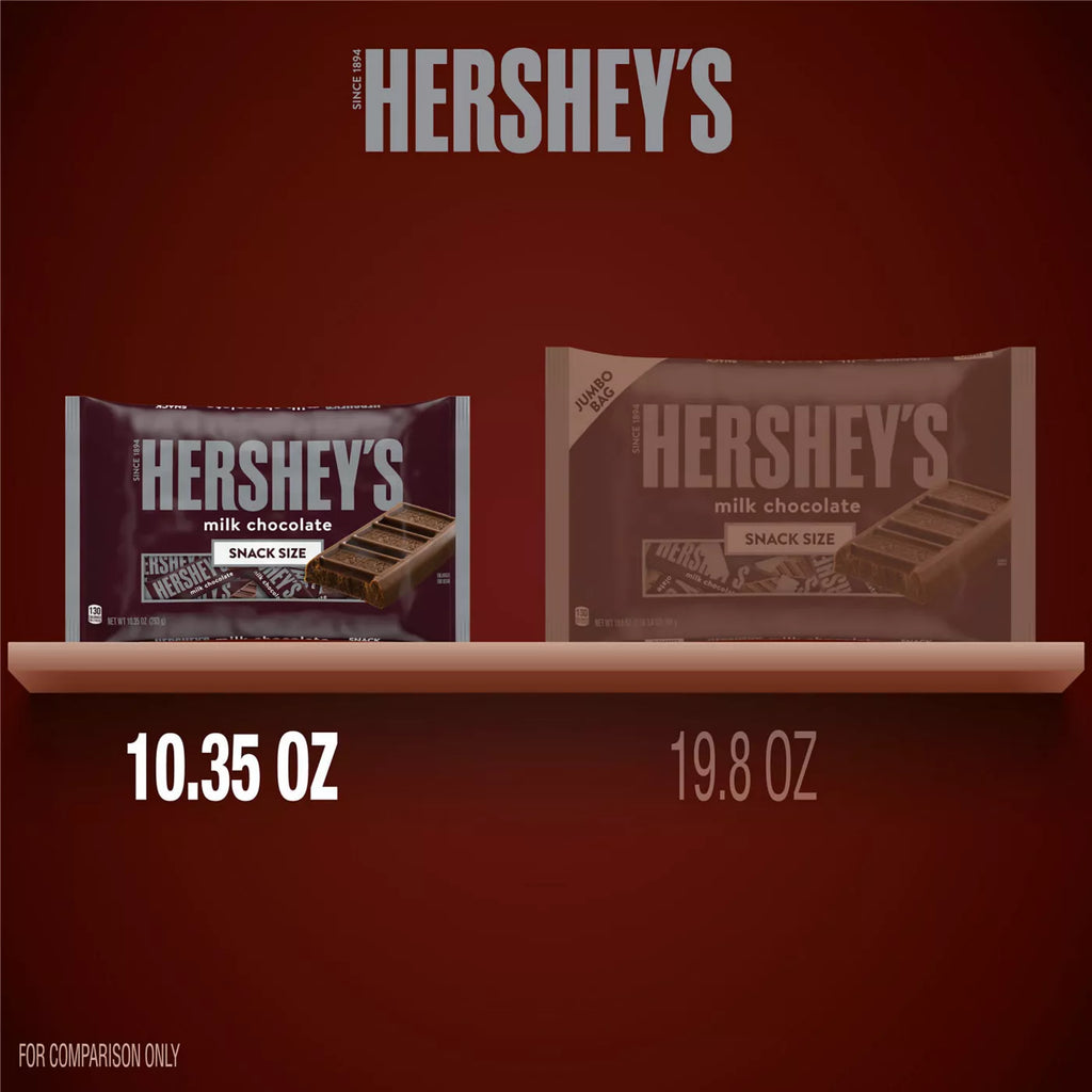 Milk Chocolate Snack Size Halloween Candy Bag