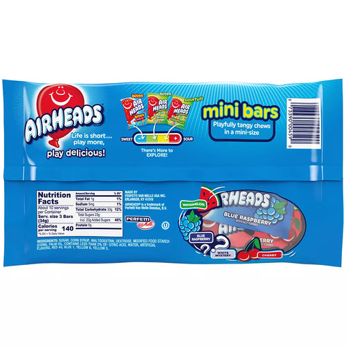 Assorted Flavors Mini Bars Candy