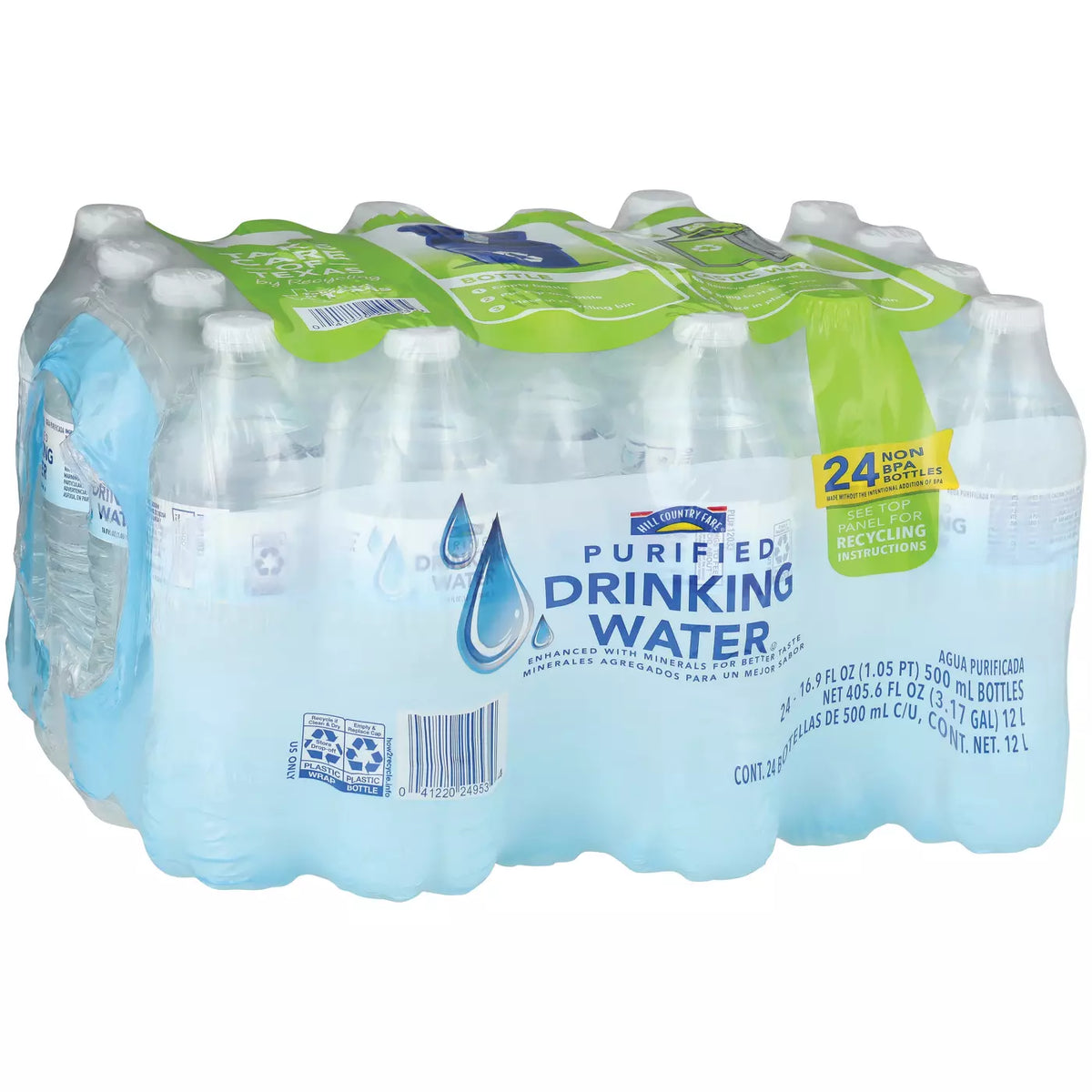 Purified Drinking Water – 24 pk Bottles