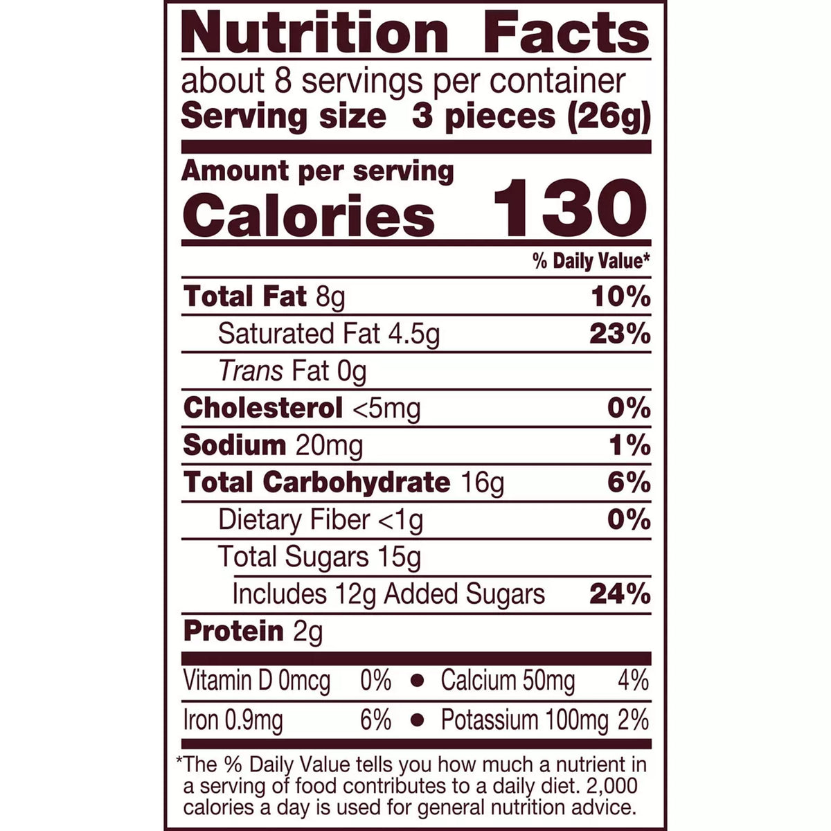 Milk Chocolate Giant Candy Bar, 25 pc