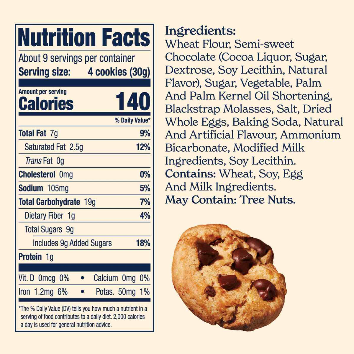 Chocolate Chip Cookie Packs