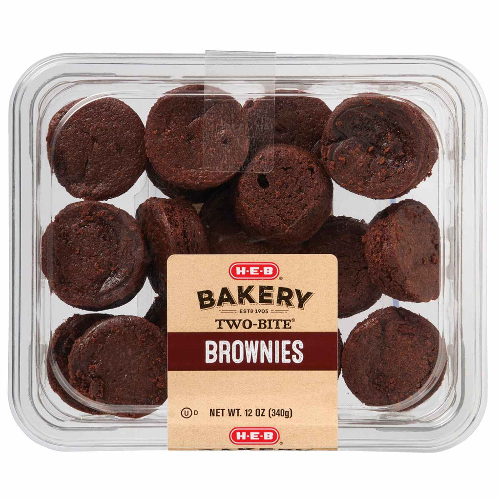 Bakery Two-Bite Brownies