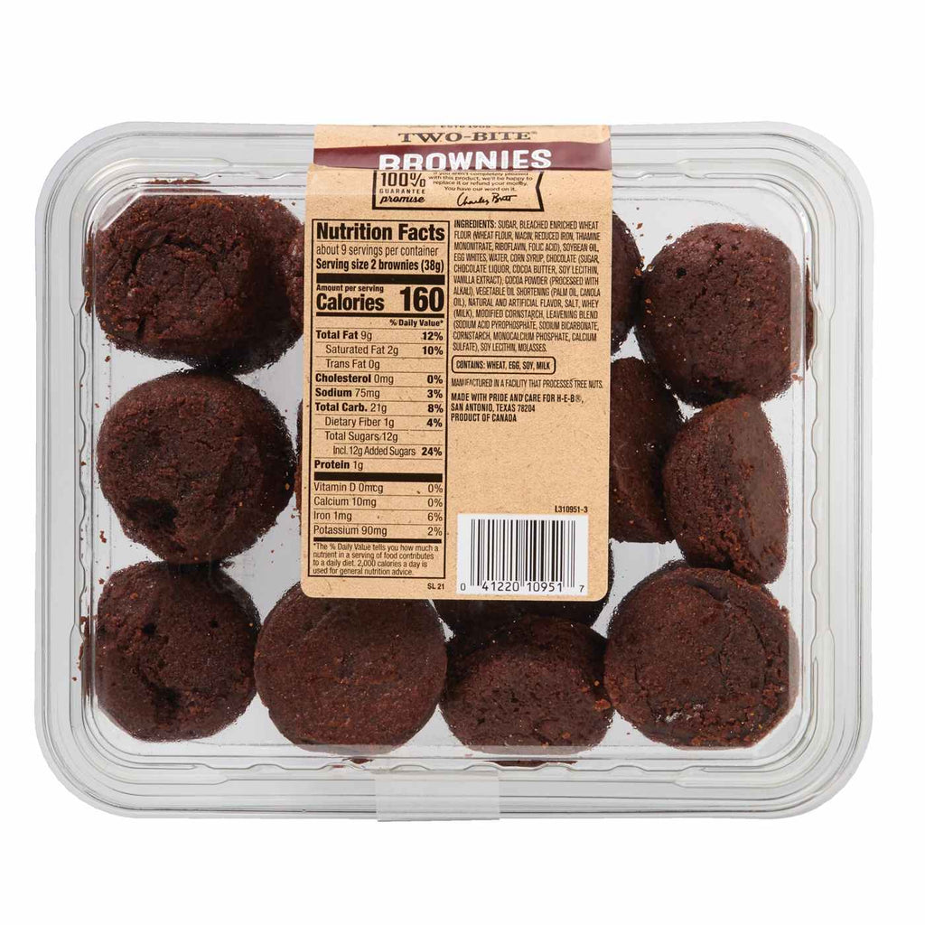 Bakery Two-Bite Brownies