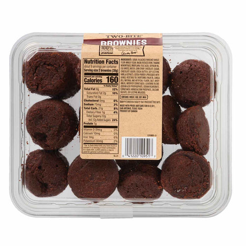 Bakery Two-Bite Brownies