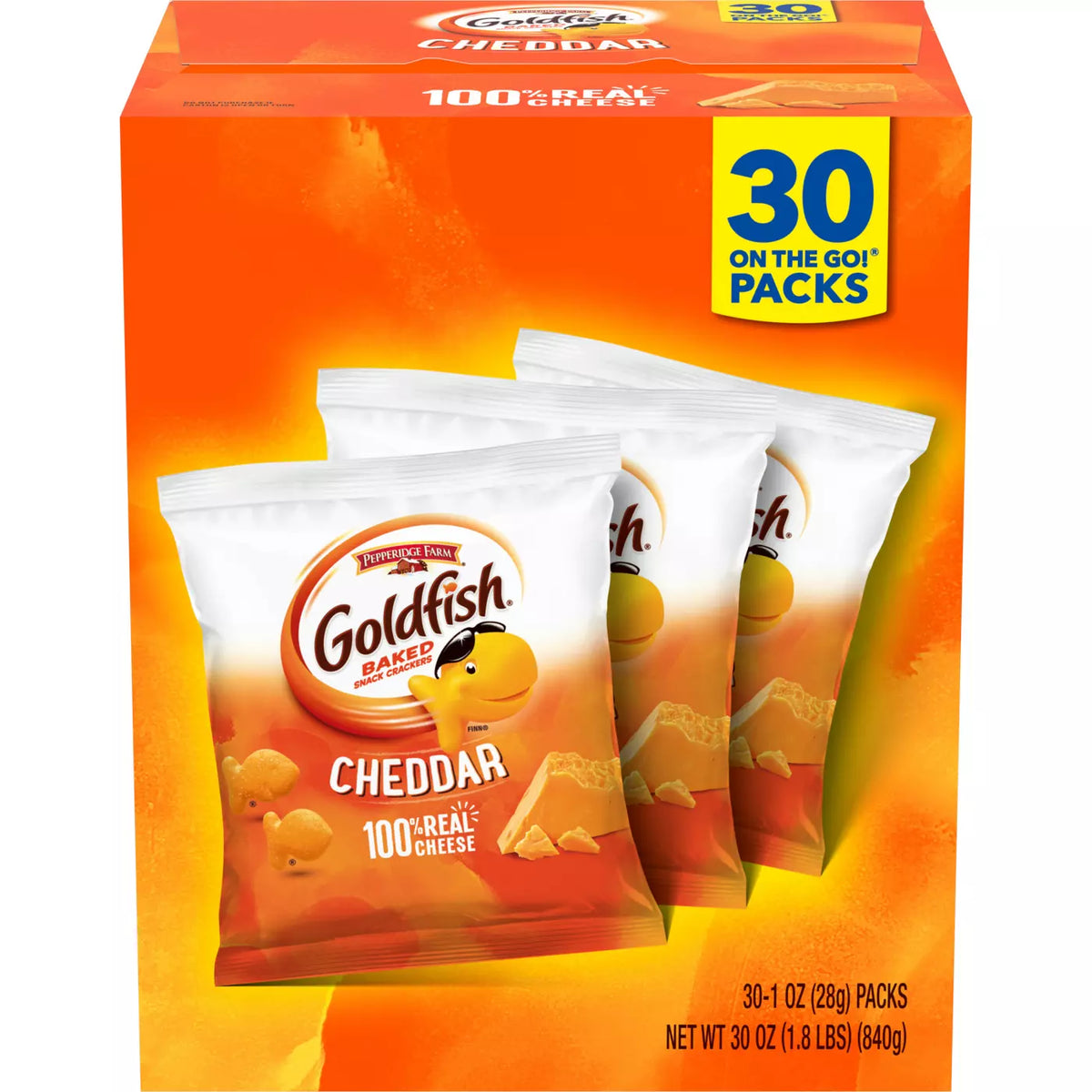 Baked Cheddar Crackers Multipack