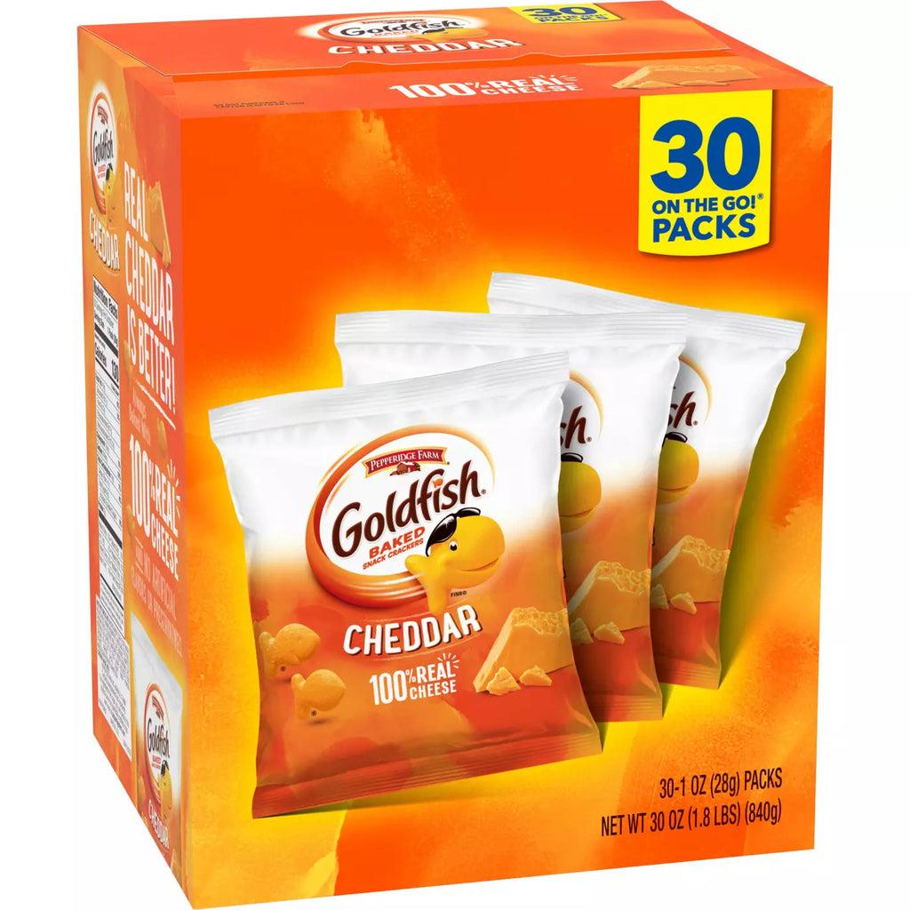 Baked Cheddar Crackers Multipack