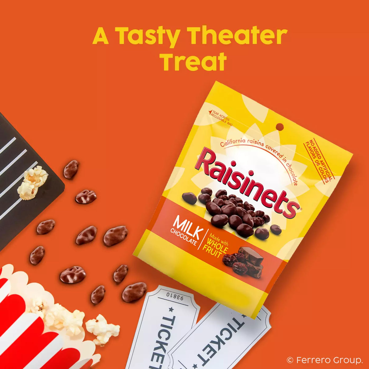 Milk Chocolate Covered California Raisins