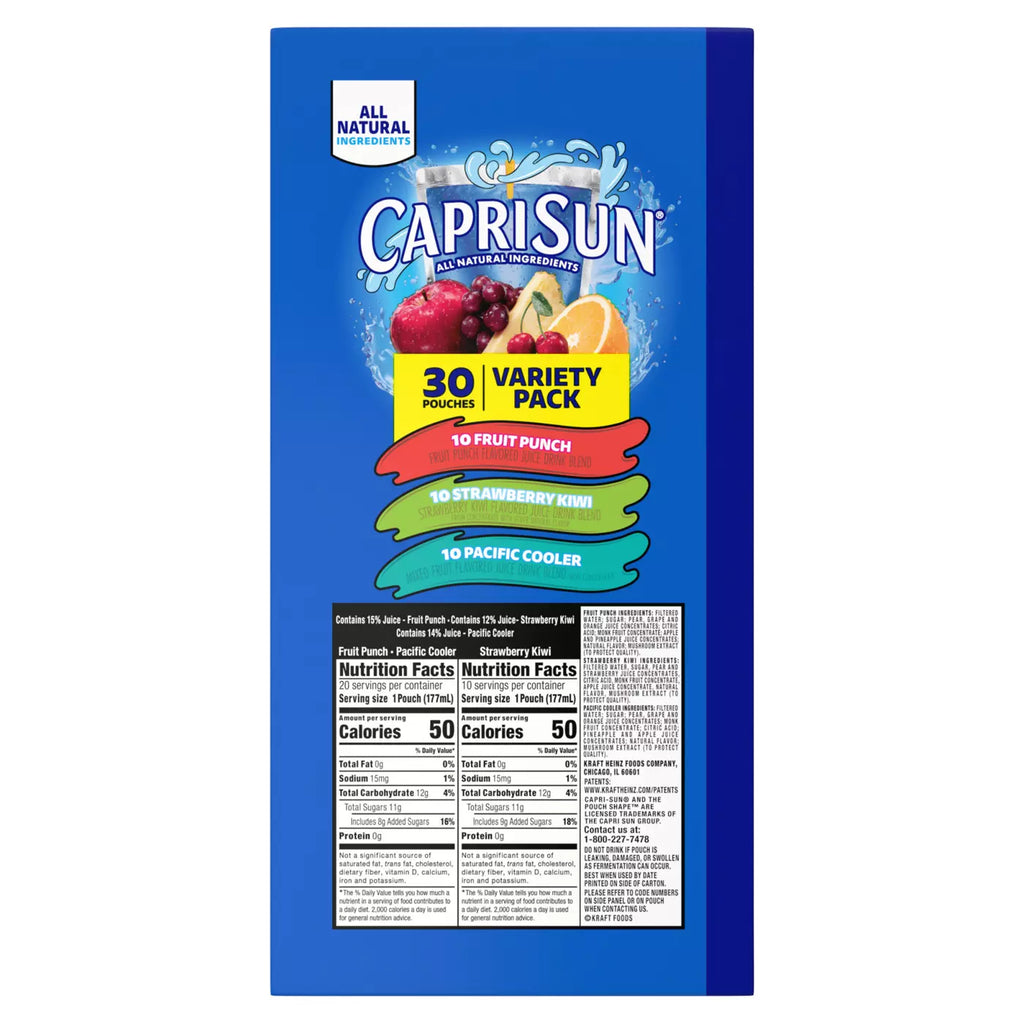 Juice Drink Blend Variety Pack – 30 pk Pouches