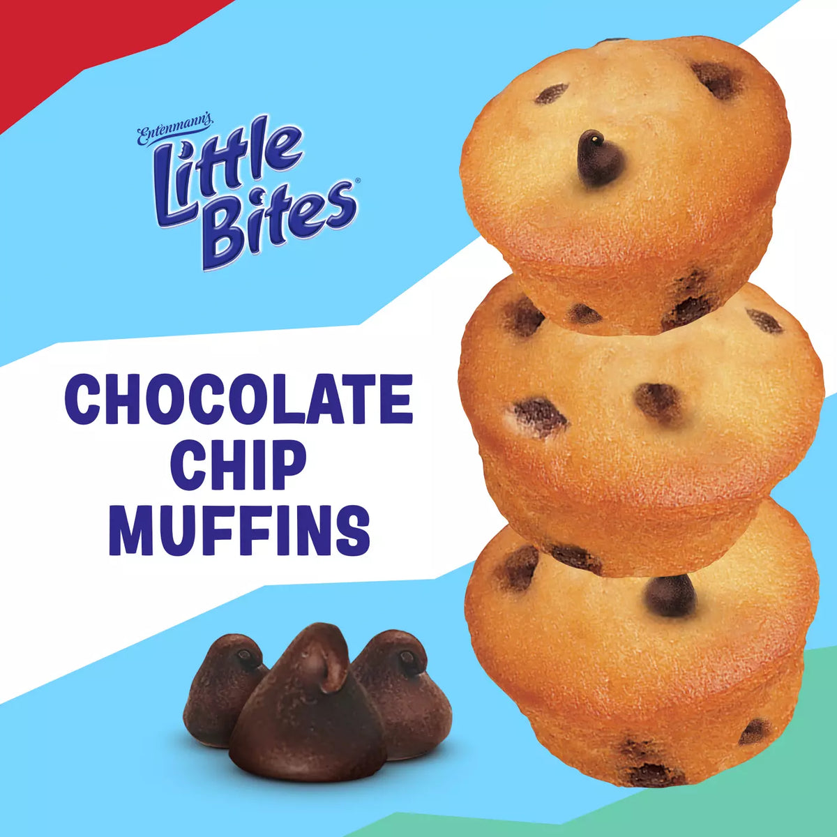Entenmann's Little Bites Chocolatey Chip Mini Muffins Value Pack
