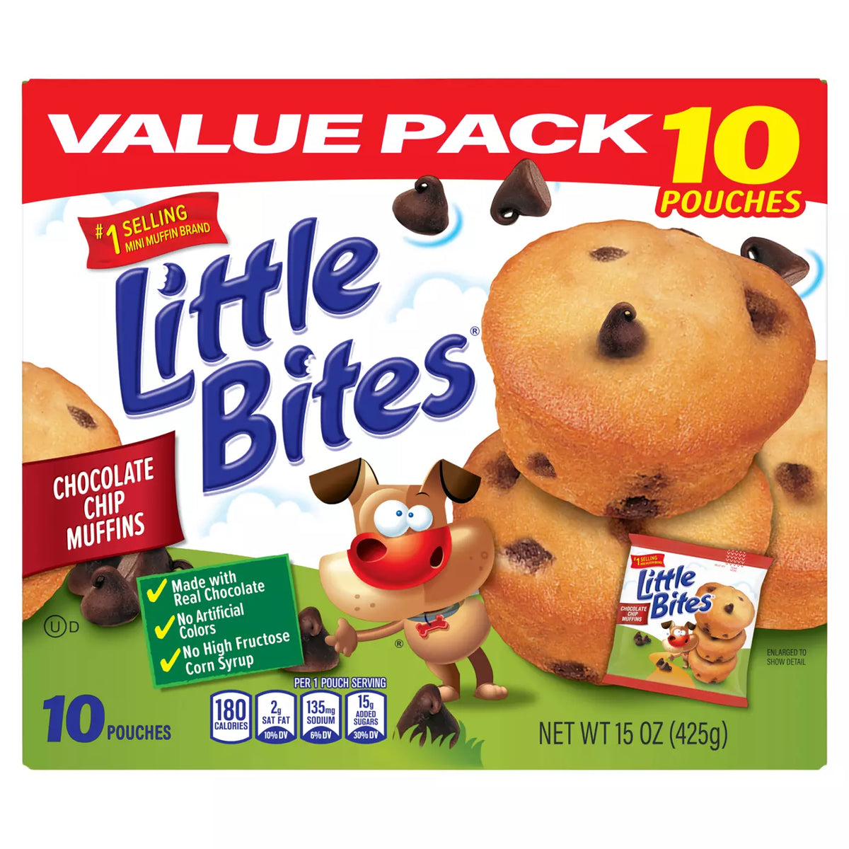 Entenmann's Little Bites Chocolatey Chip Mini Muffins Value Pack
