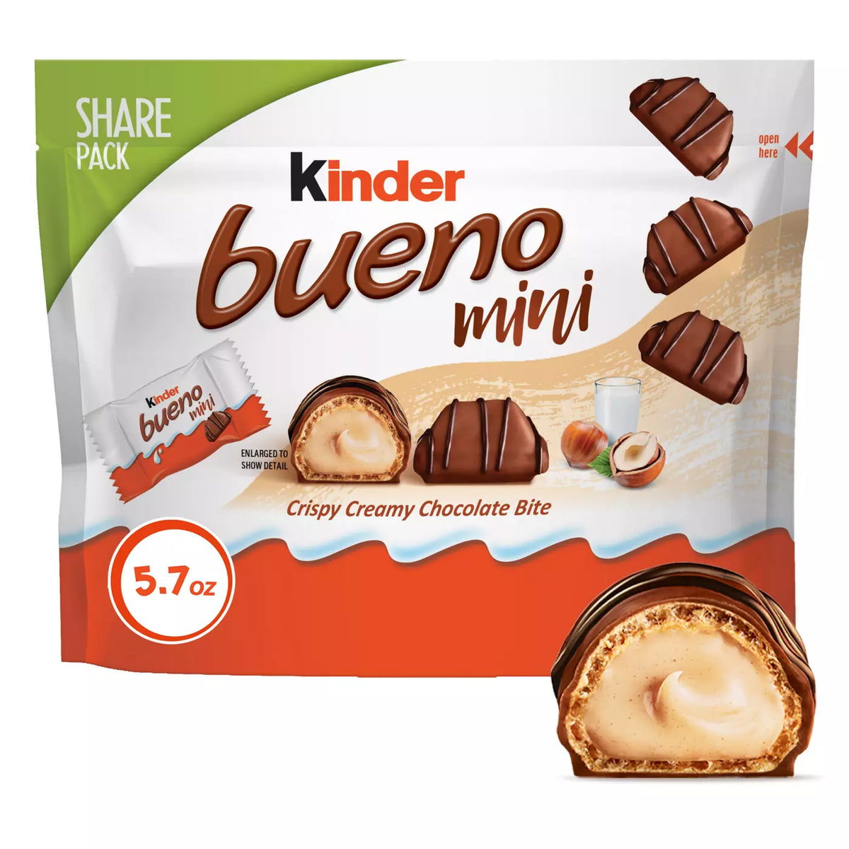 Mini Chocolate Bites with Crispy Wafer & Hazelnut Cream – Share Pack