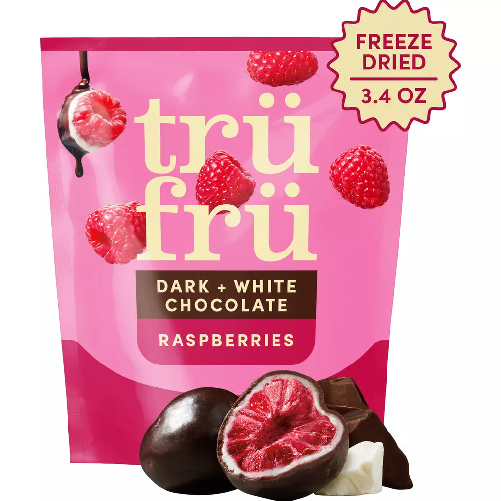 Freeze Dried Raspberries in Dark & White Chocolate