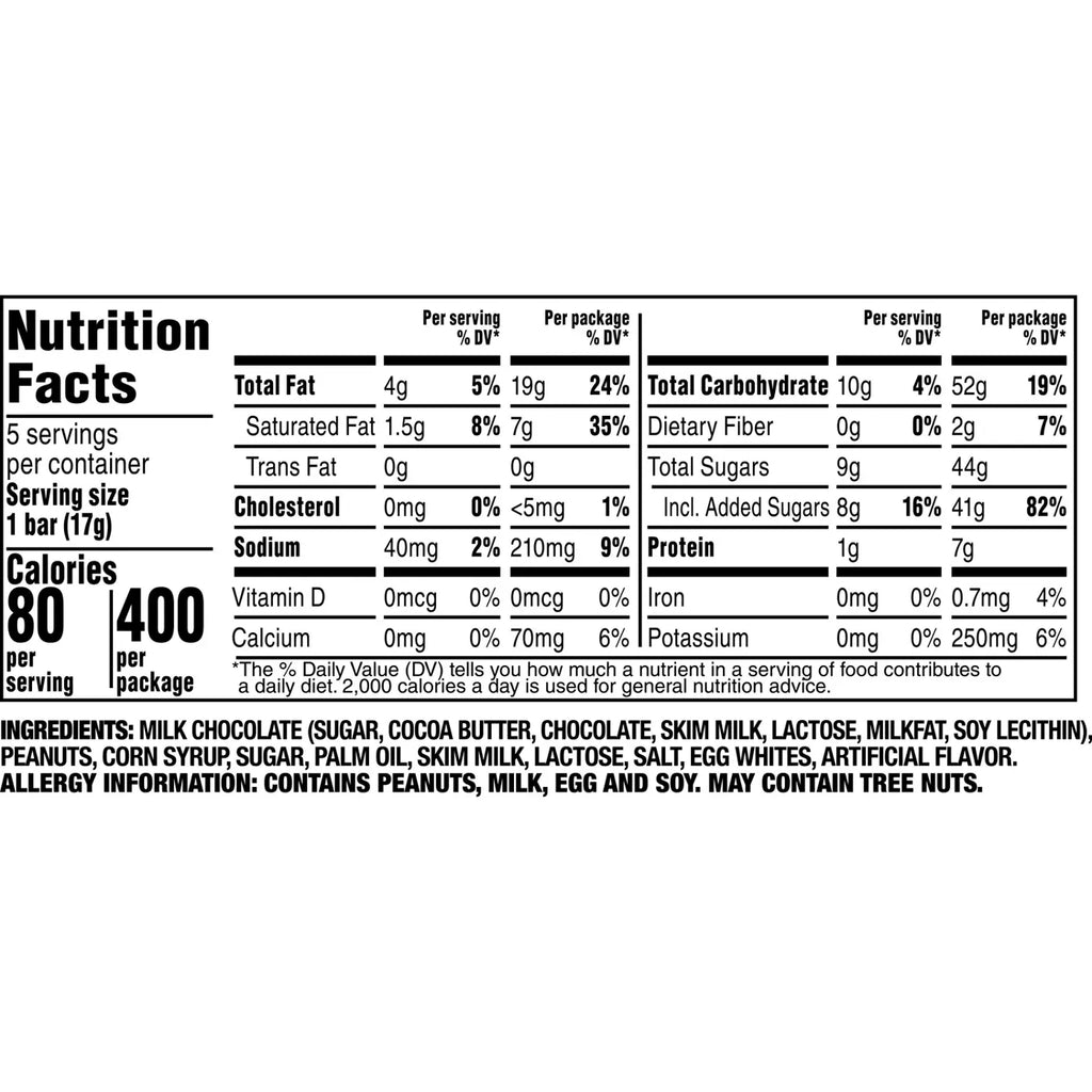 Chocolate Fun Size Candy Bars