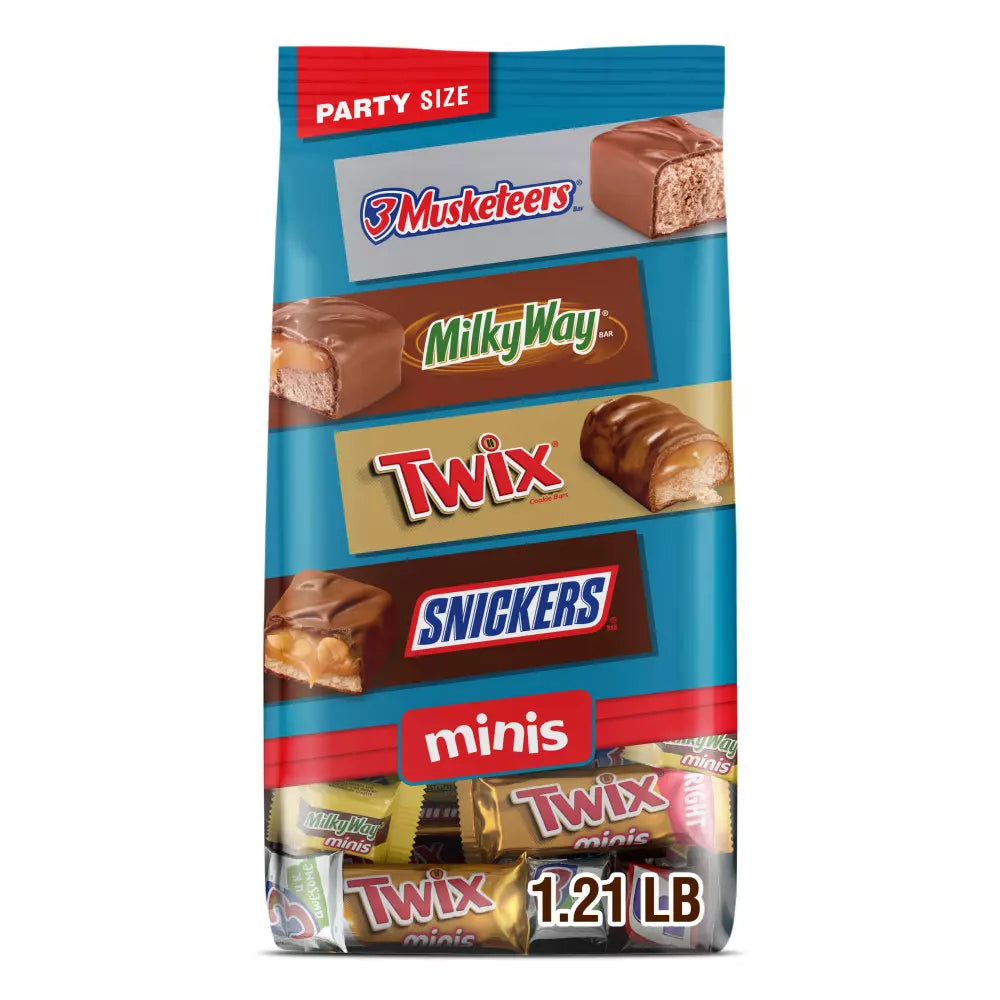 Minis Milk Chocolate Bars – Party Size