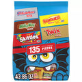 Milky Way, Starburst, Skittles & Twix Assorted Fun Size Trick or Treat Halloween Candy