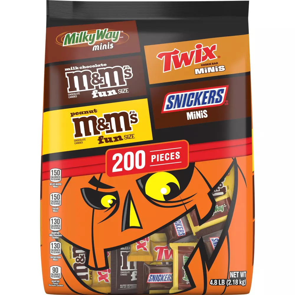 Assorted Milk Chocolate Halloween Candy