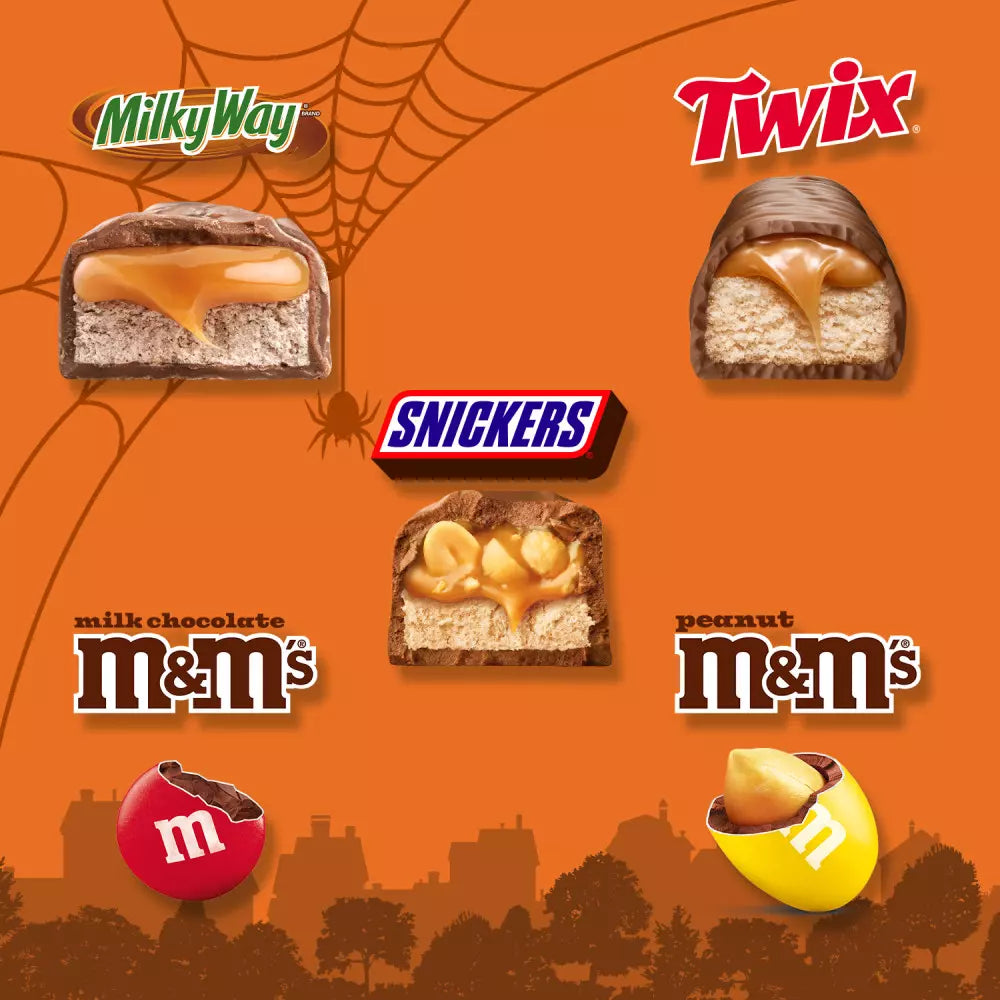 Assorted Milk Chocolate Halloween Candy