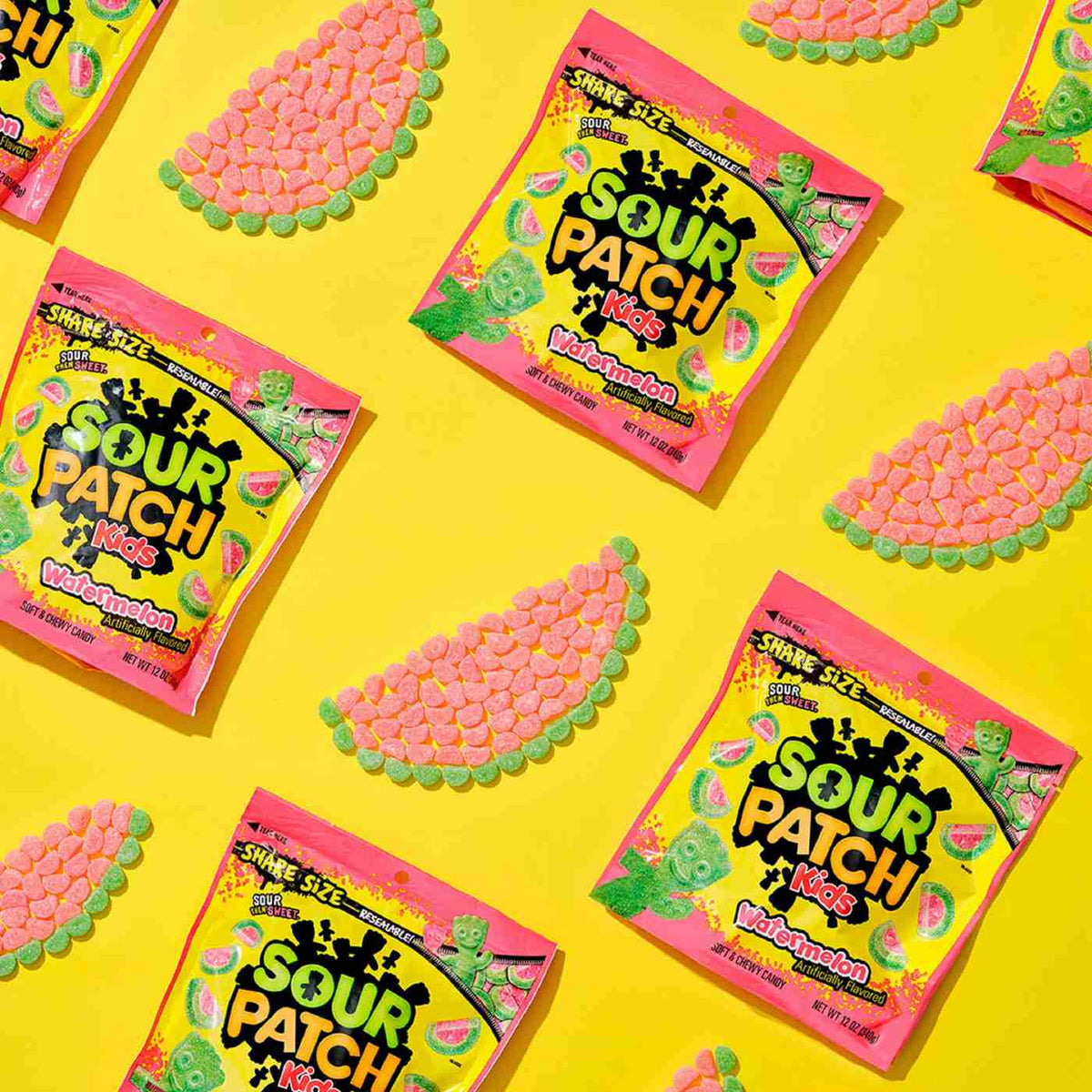 Sour Patch Kids Watermelon Soft & Chewy Candy - Share Size