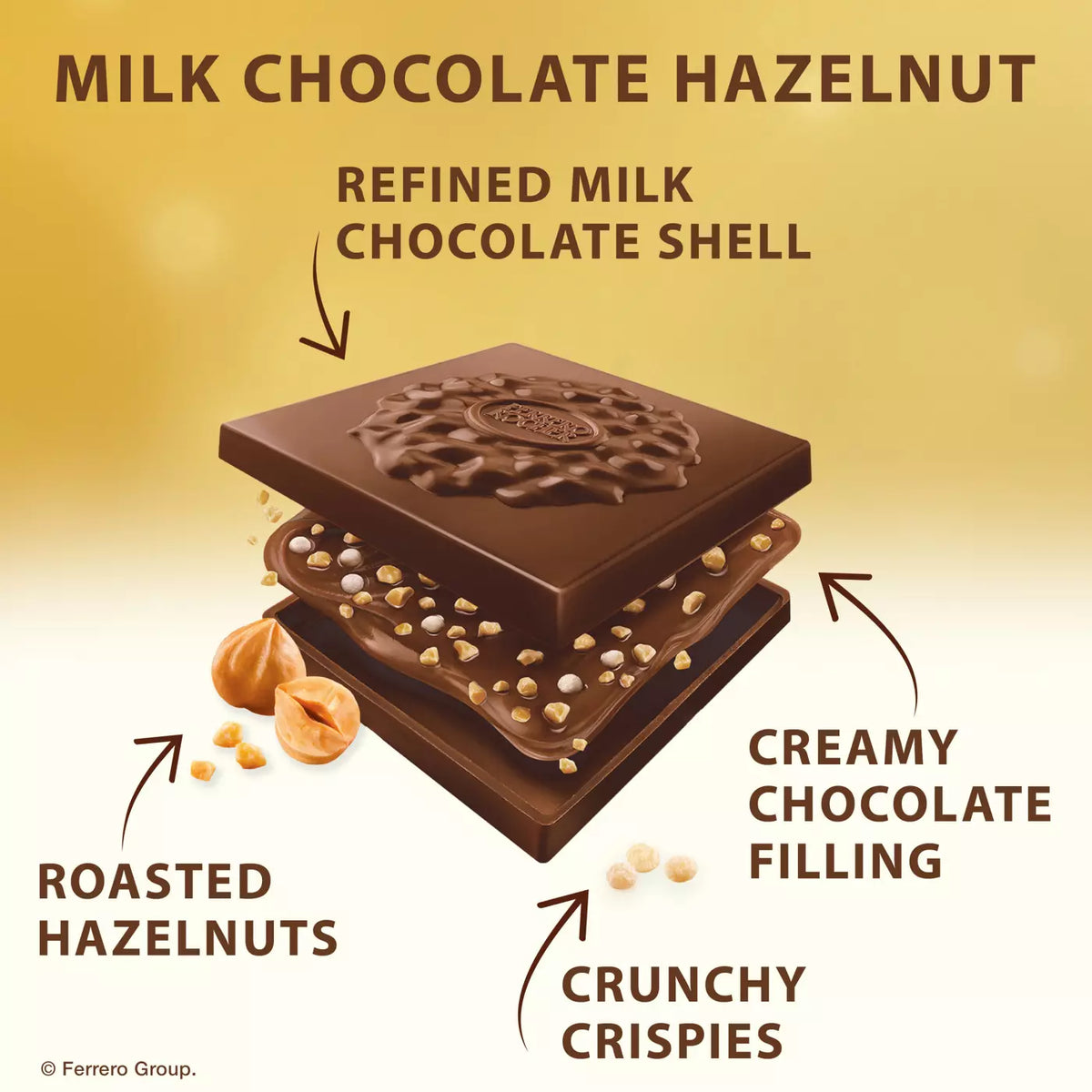Assorted Chocolate Squares, 10 pc