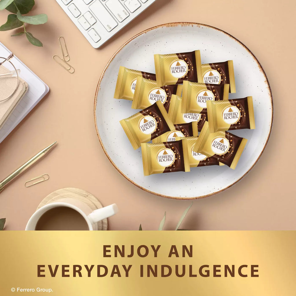 Dark Chocolate Hazelnut Squares, 10 pc