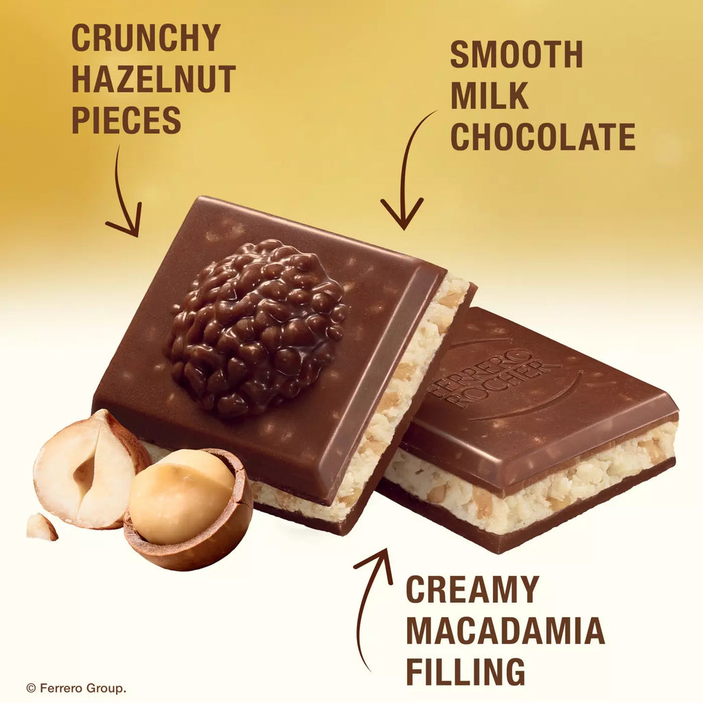 Macadamia & Hazelnut Milk Chocolate Bar