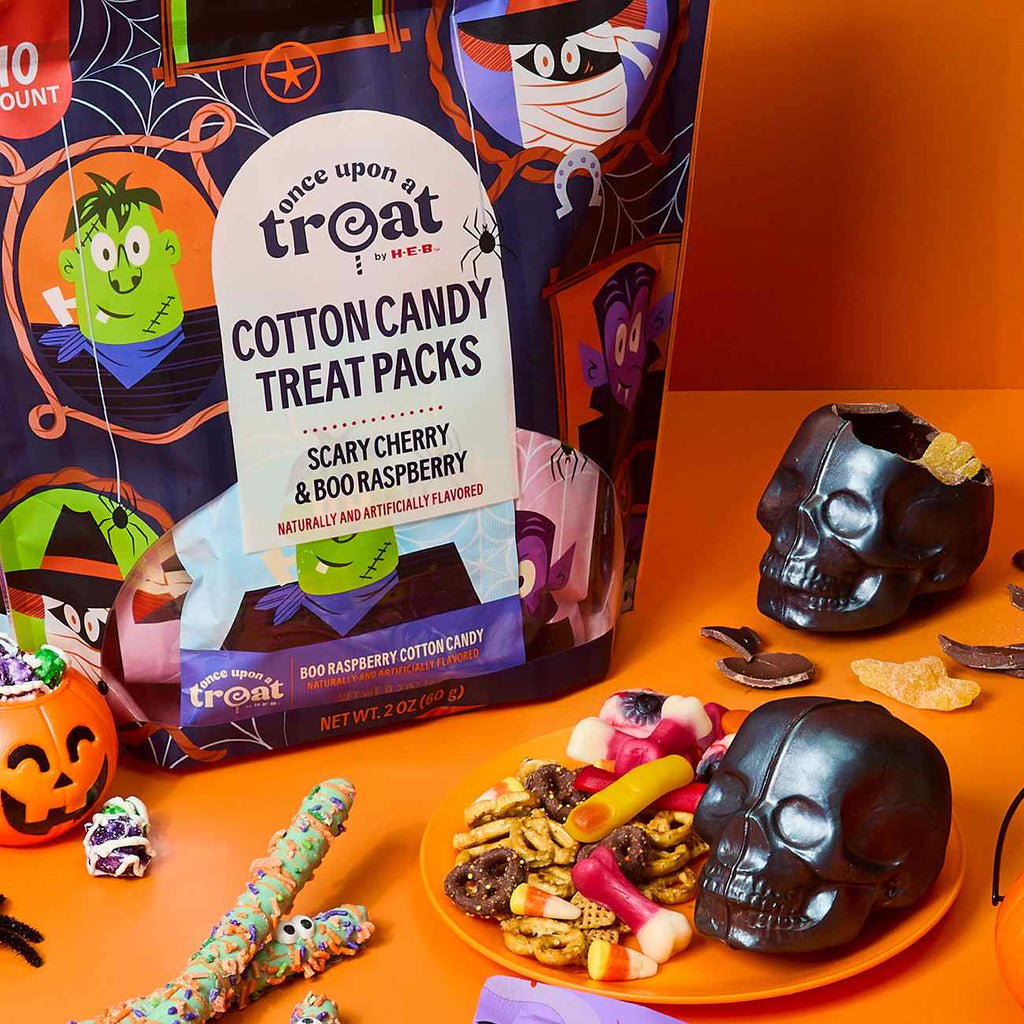 Milk Chocolate Skull Filled With Spider Gummies