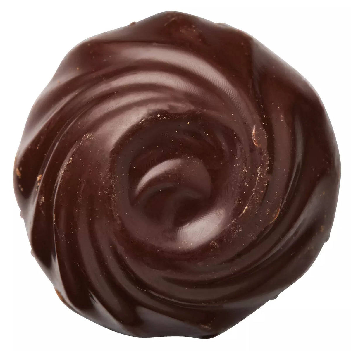 Dark Chocolate Green Ghoul Truffles with Caramel Filling