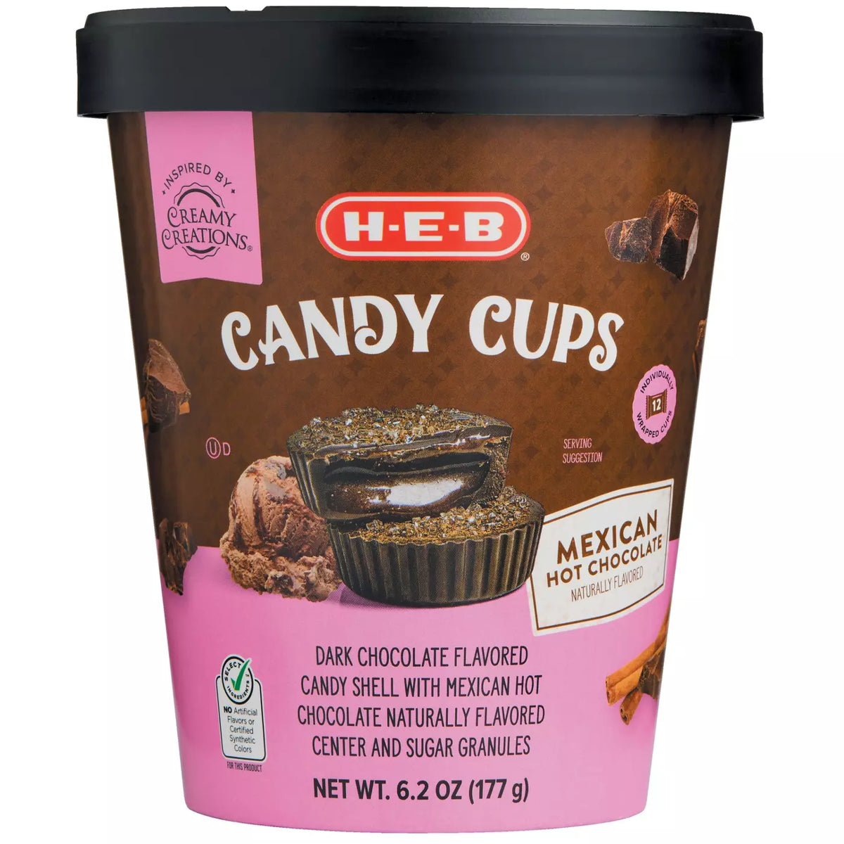 Mexican Hot Chocolate Candy Cups, 6.2 oz