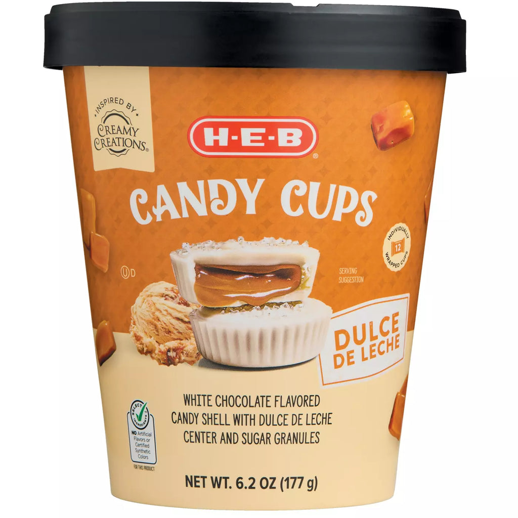 Dulce de Leche Candy Cups – Creamy Caramel Milk Candy
