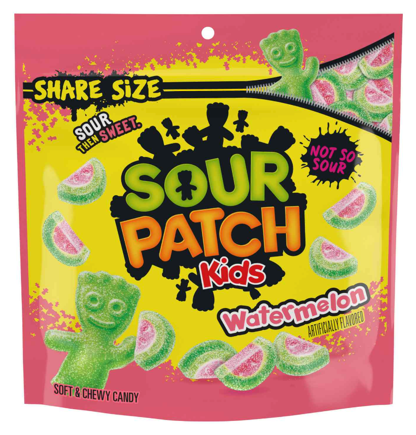 Sour Patch Kids Watermelon Soft & Chewy Candy - Share Size